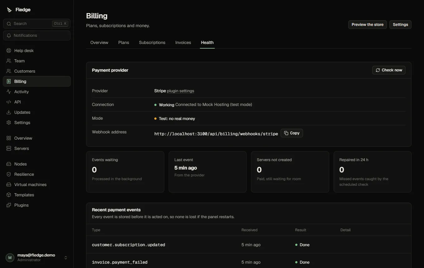 Billing health