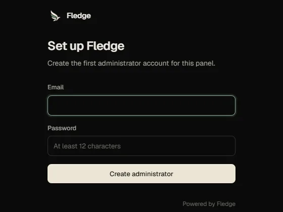 First sign-in and two-factor setup